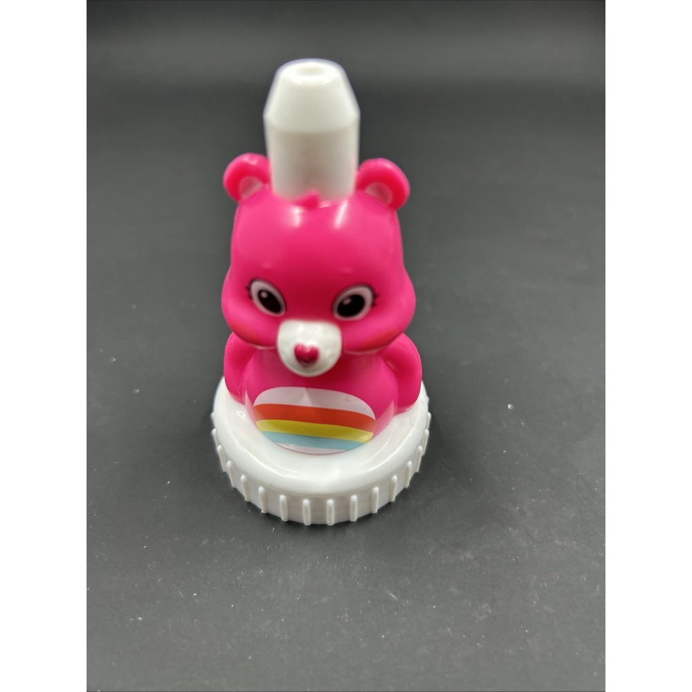 Cheer Bear  - Care Bear - GOOD 2 GROW Juice Bottle Character‎ Topper